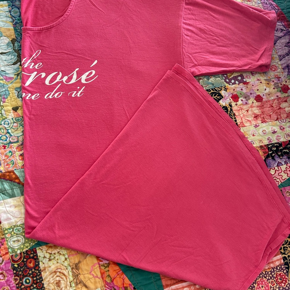 Soma, cool nights, pink night shirt